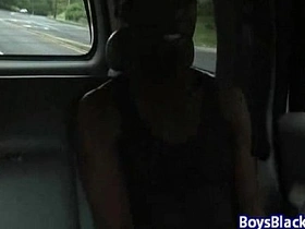 Interracial hardcore bareback gay sex video 18