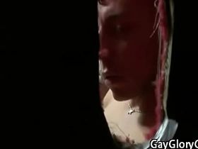 Gay interracial handjobs and hardcore bbc suck video 06