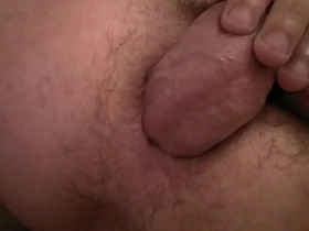 Twink self fuck his gaping hole